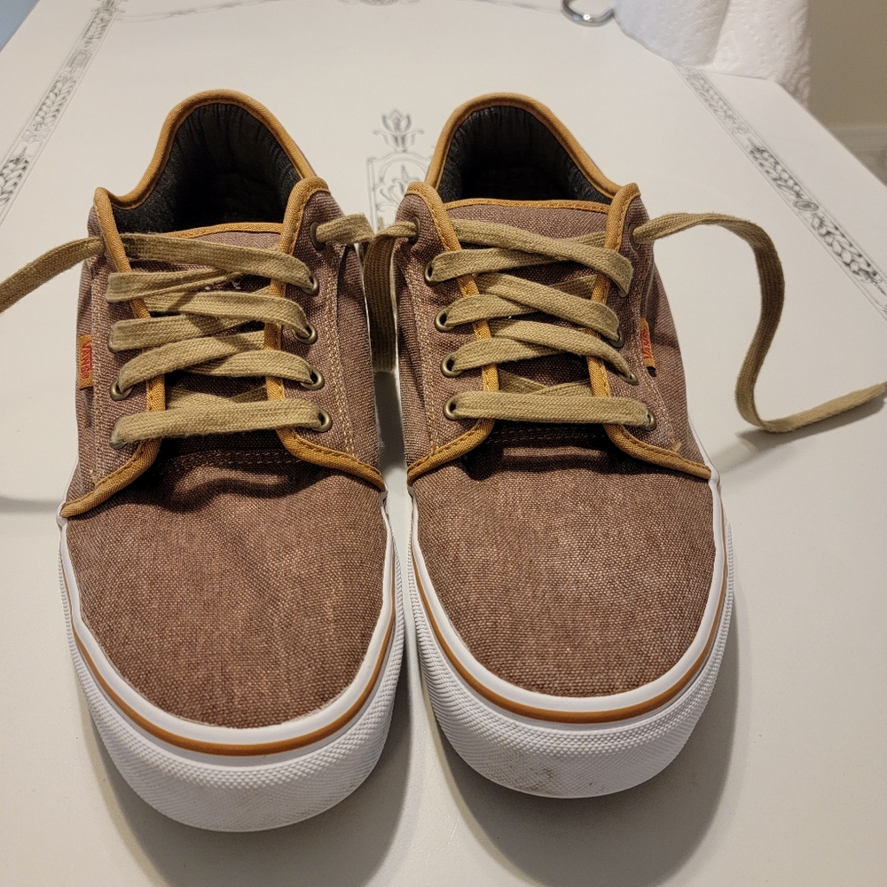 Vans canvas skate shoe , THICK padded,size 11.5 canvas , LIKE NEW, EX CONDITION
